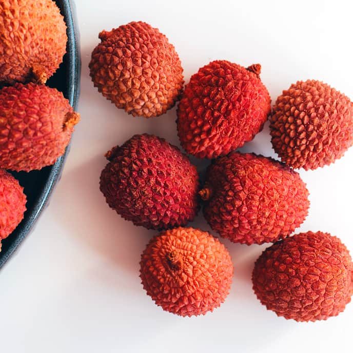 Lychee fruit on sale